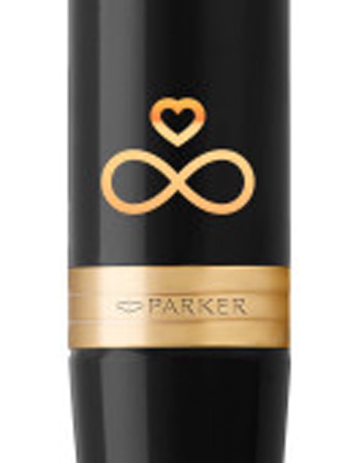 Кулькова ручка Parker IM Black GT BP Вічне кохання 22032_L022y