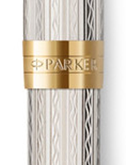 Ручка шариковая Parker SONNET Silver Mistral GT BP 88 632