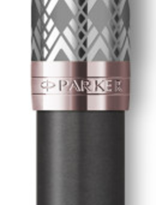 Ручка перьевая Parker SONNET Metal & Grey Lacquer PGT FP F 68 211