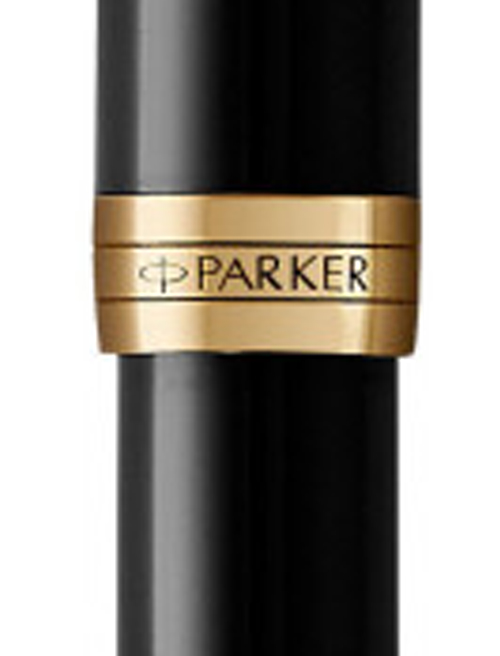Ручка перова Parker SONNET Black Lacquer GT FP F 86 015