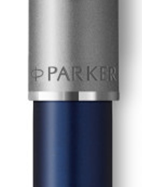 Ручка перова Parker SONNET Essentials Metal & Blue Lacquer CT FP F 83 711
