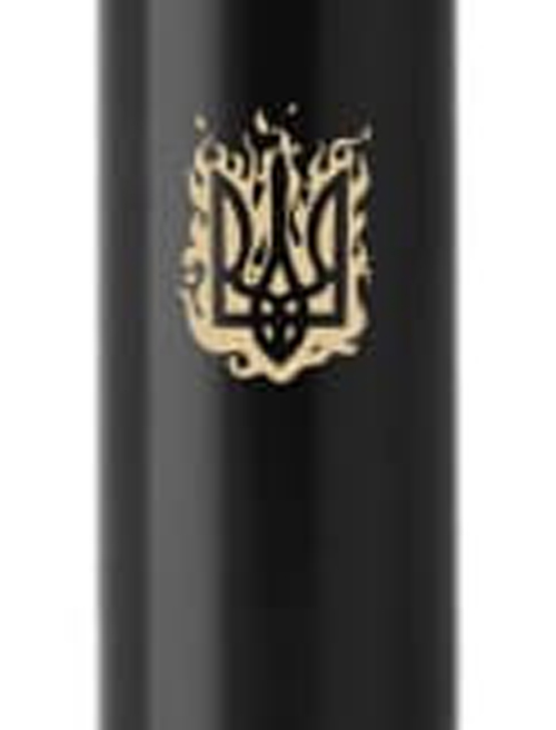 Ручка кулькова Parker IM Black GT BP Тризуб вогняний 22032_T031y