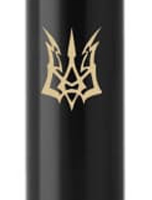 Ручка кулькова Parker IM Black GT BP Тризуб-блискавка 22032_T056y