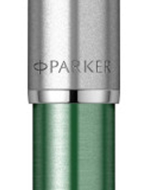 Ручка кулькова Parker SONNET Essentials Metal & Green Lacquer CT BP 83 332