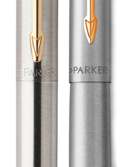 Набор ручек Parker JOTTER Stainless Steel GT FP+BP (перьевая + шариковая)