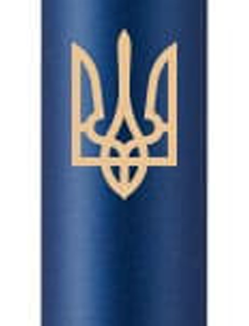 Ручка шариковая Parker IM Professionals UKRAINE Monochrome Blue BP Трезубец 28132_T001y