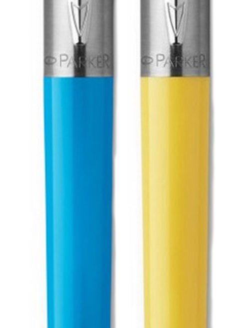 Набор Parker JOTTER UKRAINE Originals Sky Blue CT BP + Yellow CT BP (2 шариковые ручки)