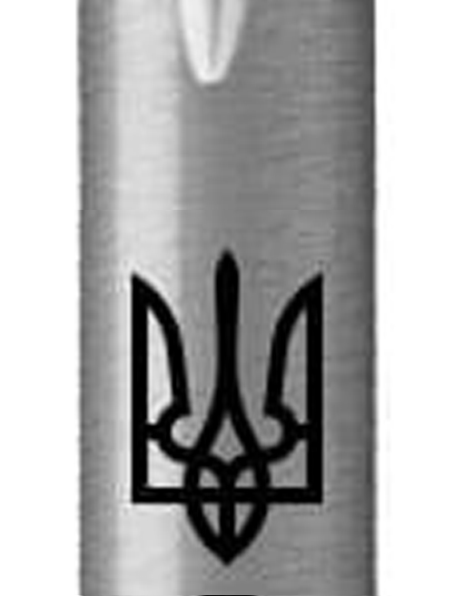 Ручка шариковая Parker IM UKRAINE Stainless Steel CT BP Трезубец 26232_T001b