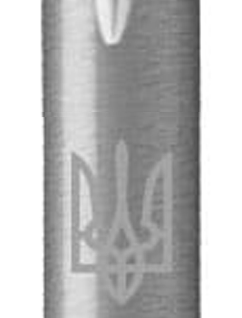 Ручка шариковая Parker IM UKRAINE Stainless Steel CT BP Трезубец бел. 26232_T001w