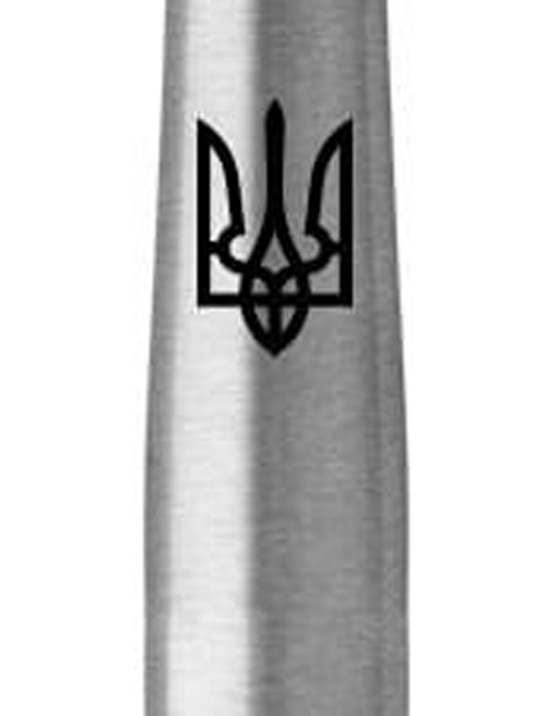 Ручка шариковая Parker URBAN UKRAINE Metro Metallic CT BP Трезубец 30335_T001b