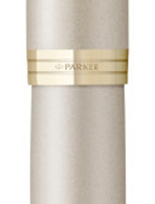 Ручка перьевая Parker IM Professionals Monochrome Champagne FP F 28 211