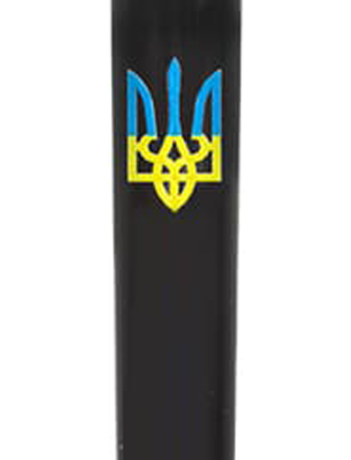 Ручка шариковая Parker JOTTER Originals UKRAINE Black CT BP Трезубец сине-желтый 15632_T0016u