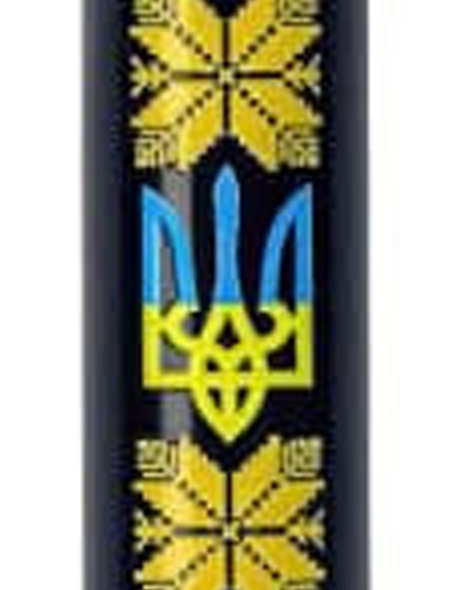 Ручка-ролер Parker IM UKRAINE Black GT RB Тризуб з орнаментом 22022_T1366u