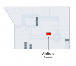 Бутик ATTRIBUTE в ТРЦ 